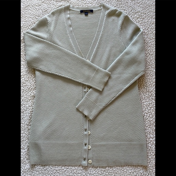 Brooks Brother Merino cardigan sweater - Picture 4 of 13